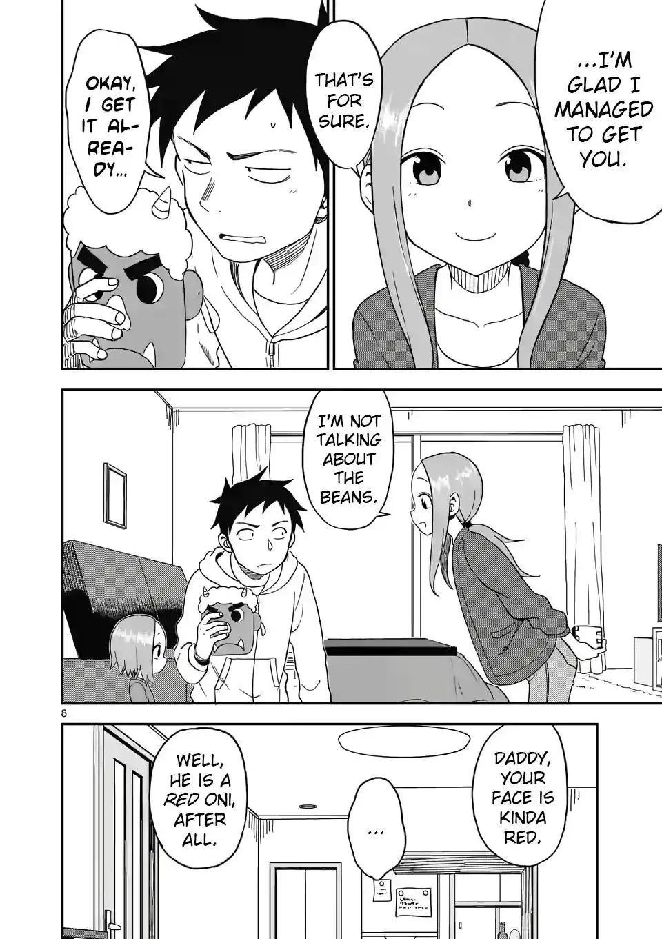 Karakai Jouzu no (Moto) Takagi-san Chapter 74 8